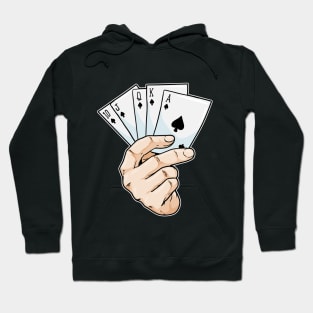 Poker Royal Flush Hoodie